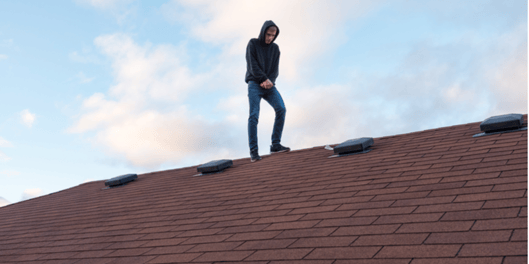 Why havent they told me_ teenage boy standing on his roof